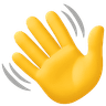 waving hand